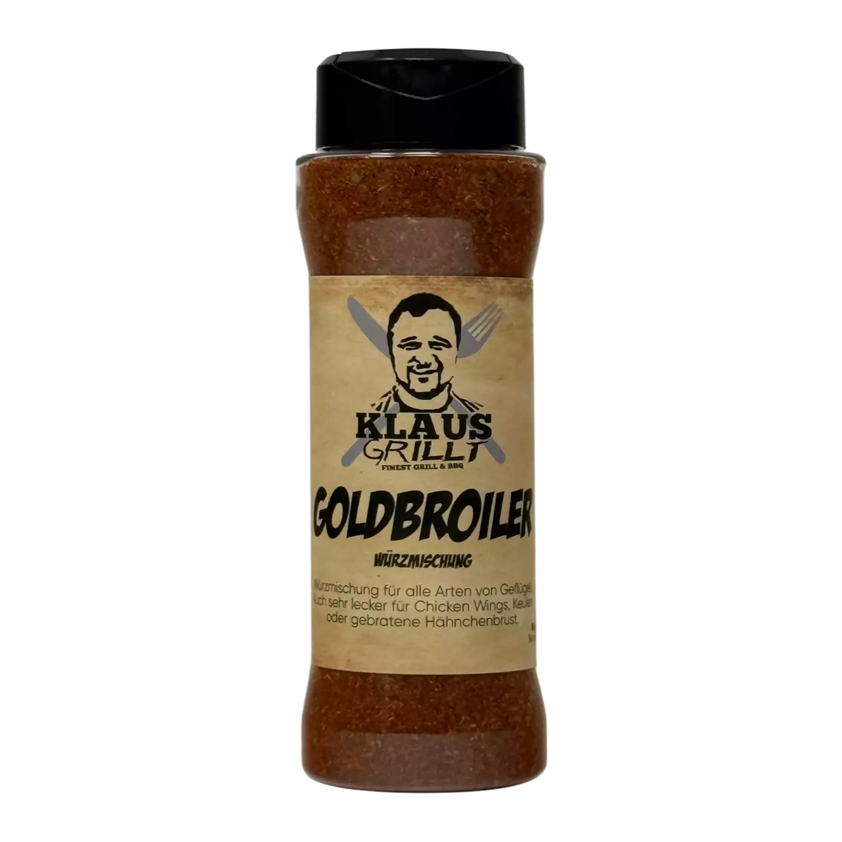 Klaus Grillt Goldbroiler Würzmischung 120g Streuer