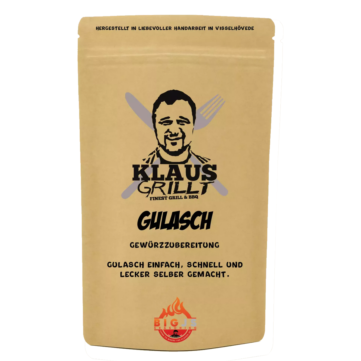 Klaus Grillt Gulasch Gewürz 250g Beutel