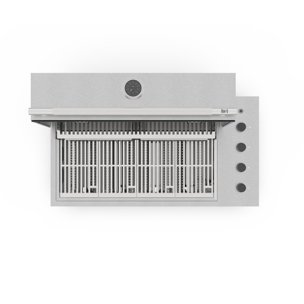 Brabura Box-Q-Einbaugrill 4-Brenner Edelstahl
