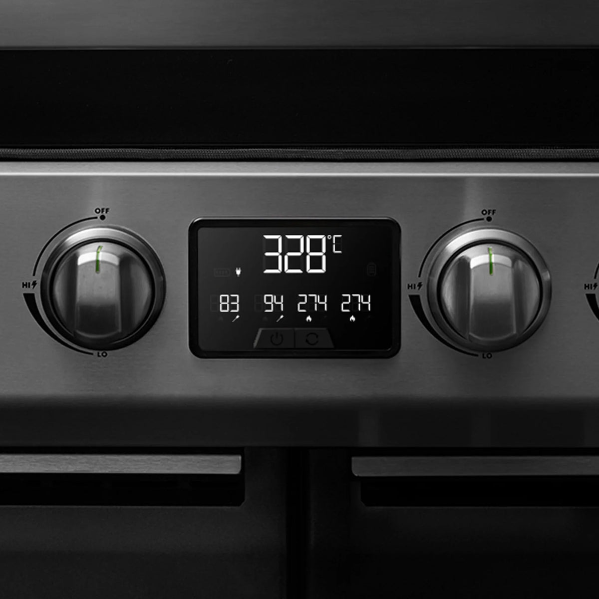 Burnhard GRANT Base - Modularer Gasgrill 4-Brenner mit Türen und Edelstahlrost