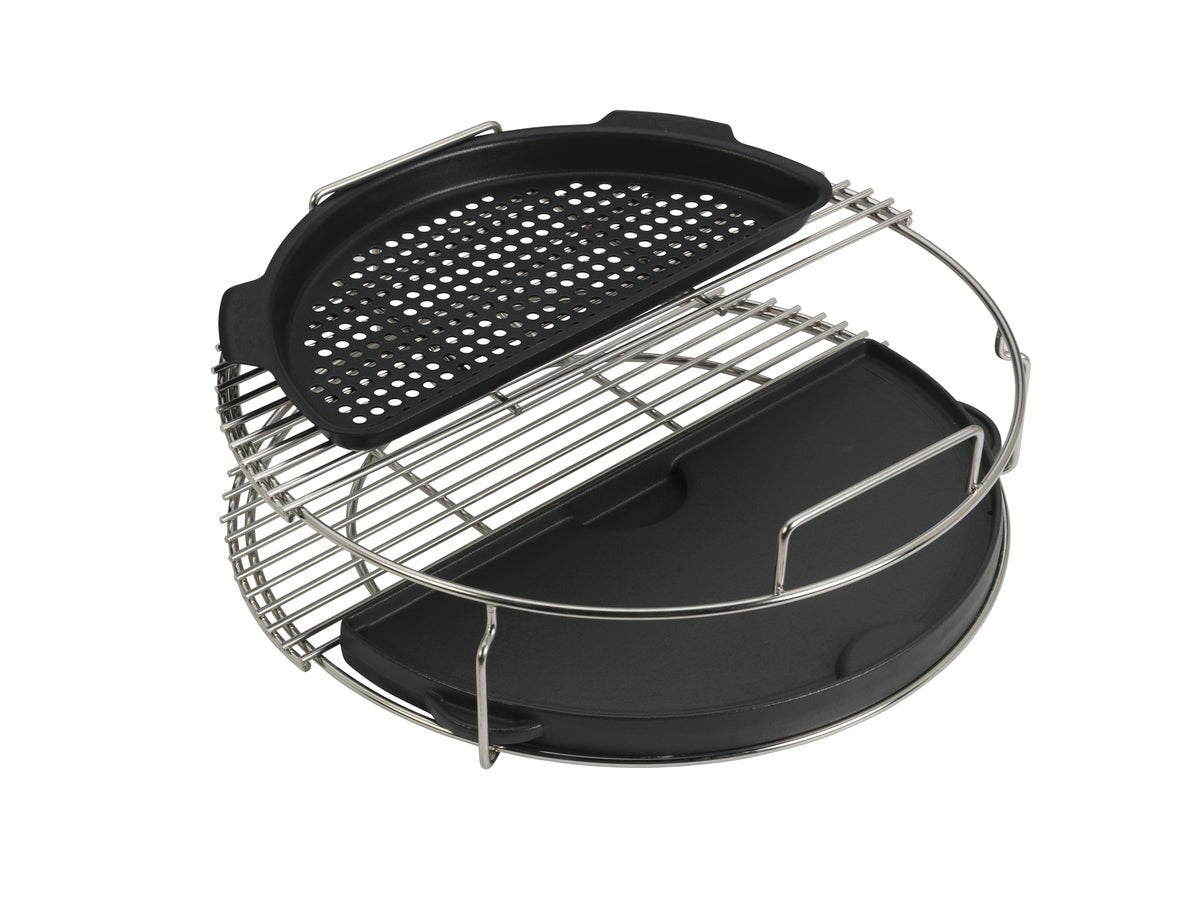 Big Green Egg gelochter halbrunder Rost, L & XL - Grillstar.deBig Green Egg gelochter halbrunder Rost, L & XLGrillzubehörBig Green EggGrillstar.de