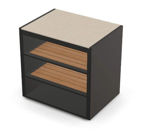 Brabura CT 90 Ablagemodul - Grillstar.deBrabura CT 90 AblagemodulBraburaGrillstar.de