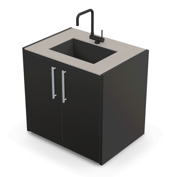 Brabura CT 90 Waschbeckenmodul - Grillstar.deBrabura CT 90 WaschbeckenmodulBraburaGrillstar.de