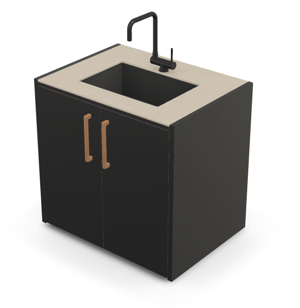 Brabura CT 90 Waschbeckenmodul - Grillstar.deBrabura CT 90 WaschbeckenmodulBraburaGrillstar.de