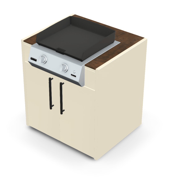 Brabura KC 80 Plancha Körper - Grillstar.deBrabura KC 80 Plancha KörperBraburaGrillstar.de