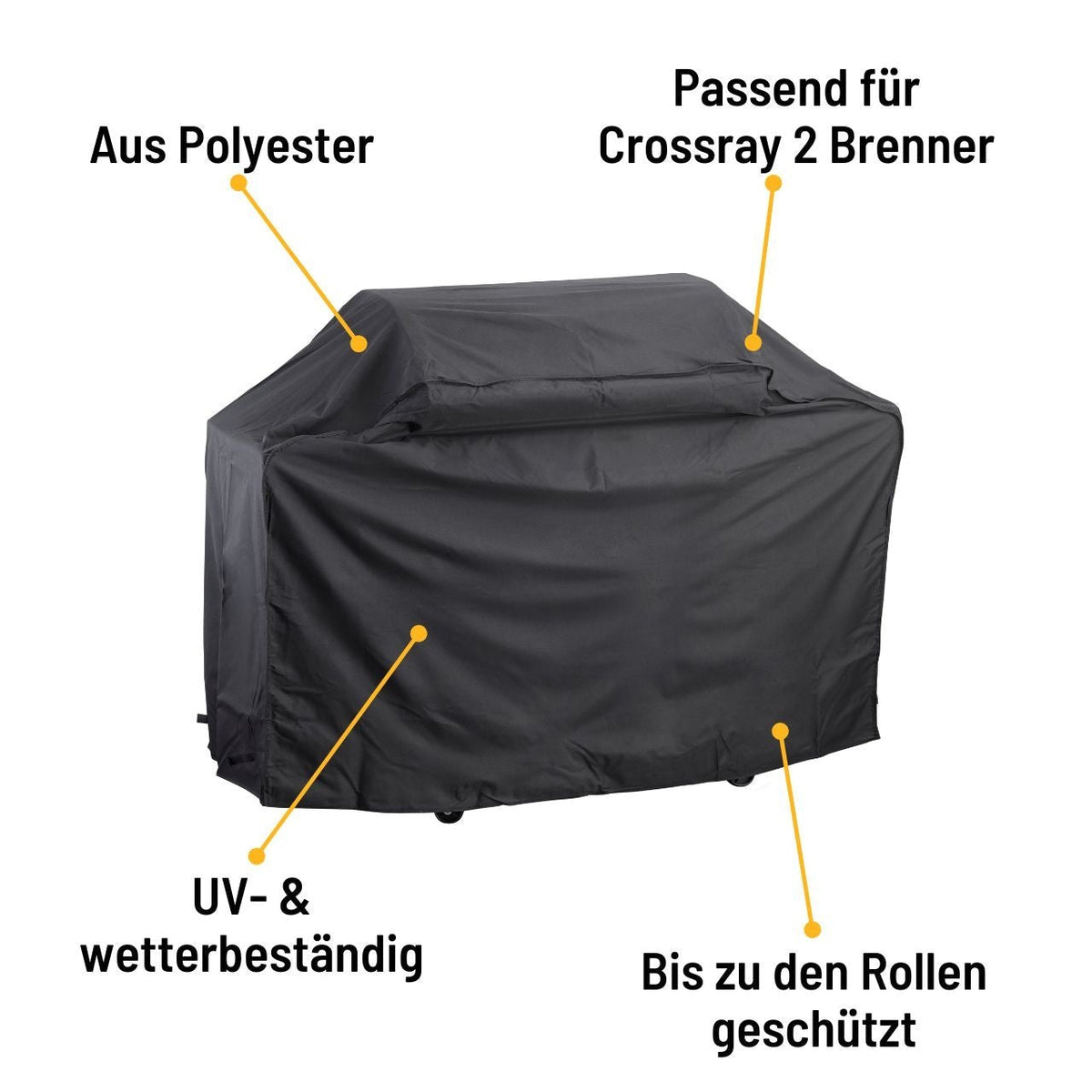 Crossray+ Abdeckhaube für Crossray+ 2 Trolley - Grillstar.deCrossray+ Abdeckhaube für Crossray+ 2 TrolleycrossrayGrillstar.deTCS2AC - 0059334038004220