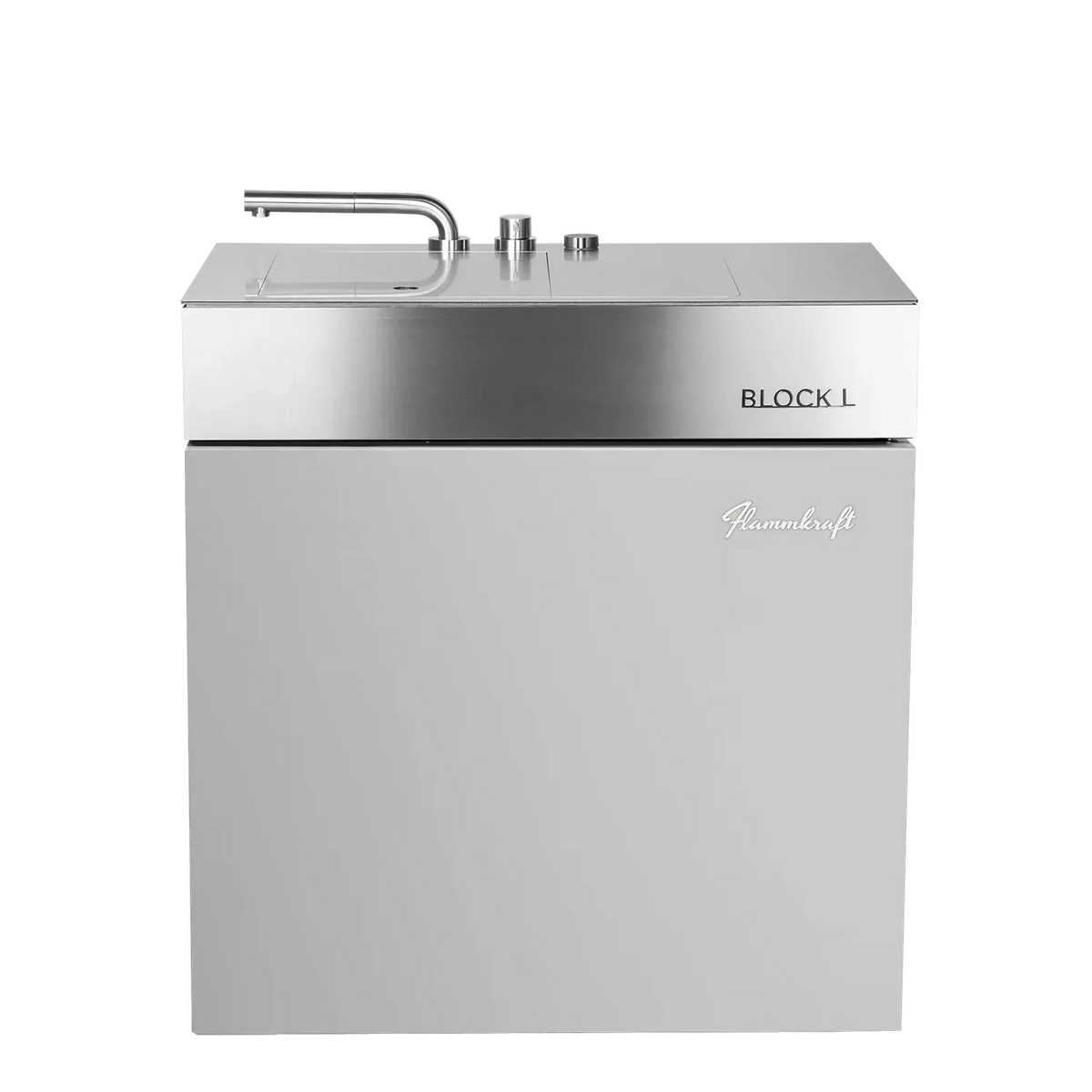 Flammkraft Block L, Lichtgrau - Grillstar.deFlammkraft Block L, LichtgrauFlammkraftGrillstar.de
