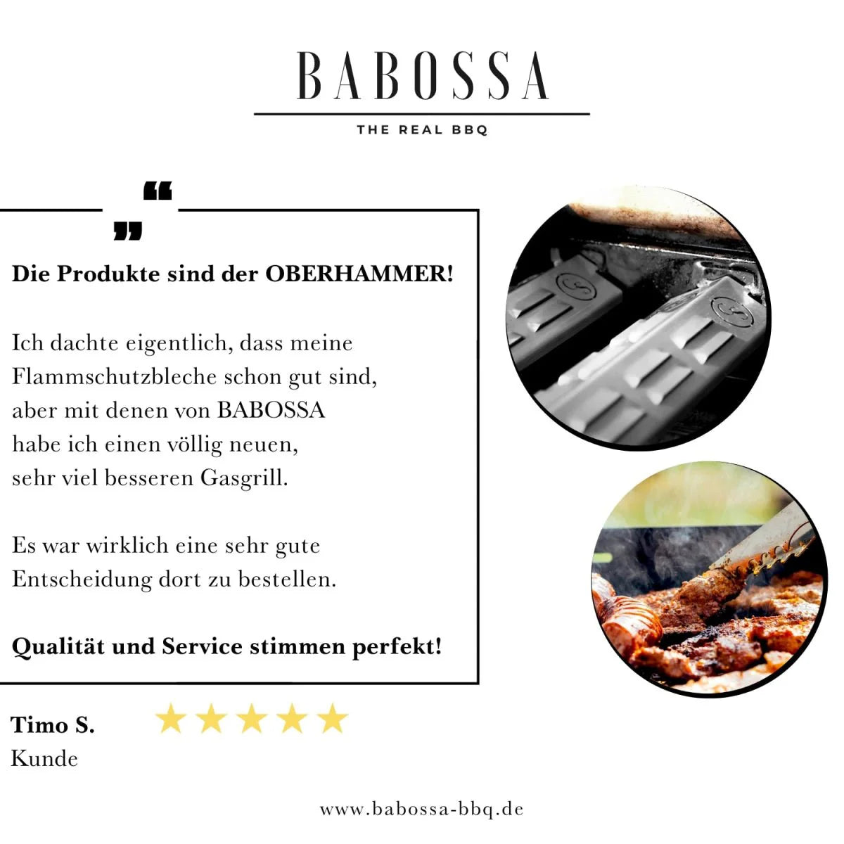 Flammschutzblech | Aromaschiene | V4A Edelstahl | Enders Seattle - BABOSSAFlammschutzblech | Aromaschiene | V4A Edelstahl | Enders SeattleFlammschutzblechEndersBABOSSA