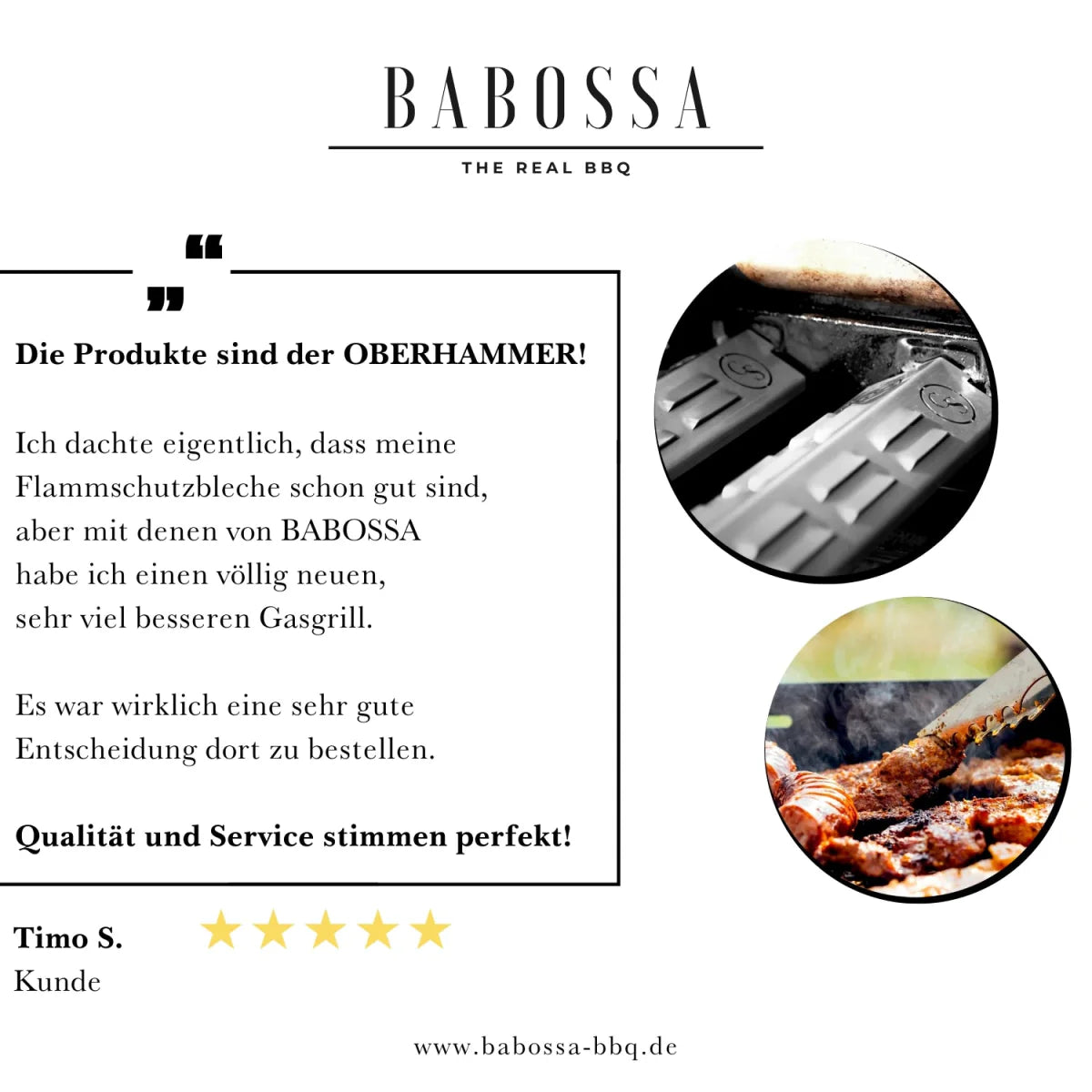 Flammschutzblech | V4A Edelstahl | Enders Boston Black Pro - BABOSSAFlammschutzblech | V4A Edelstahl | Enders Boston Black ProFlammschutzblechEndersBABOSSA