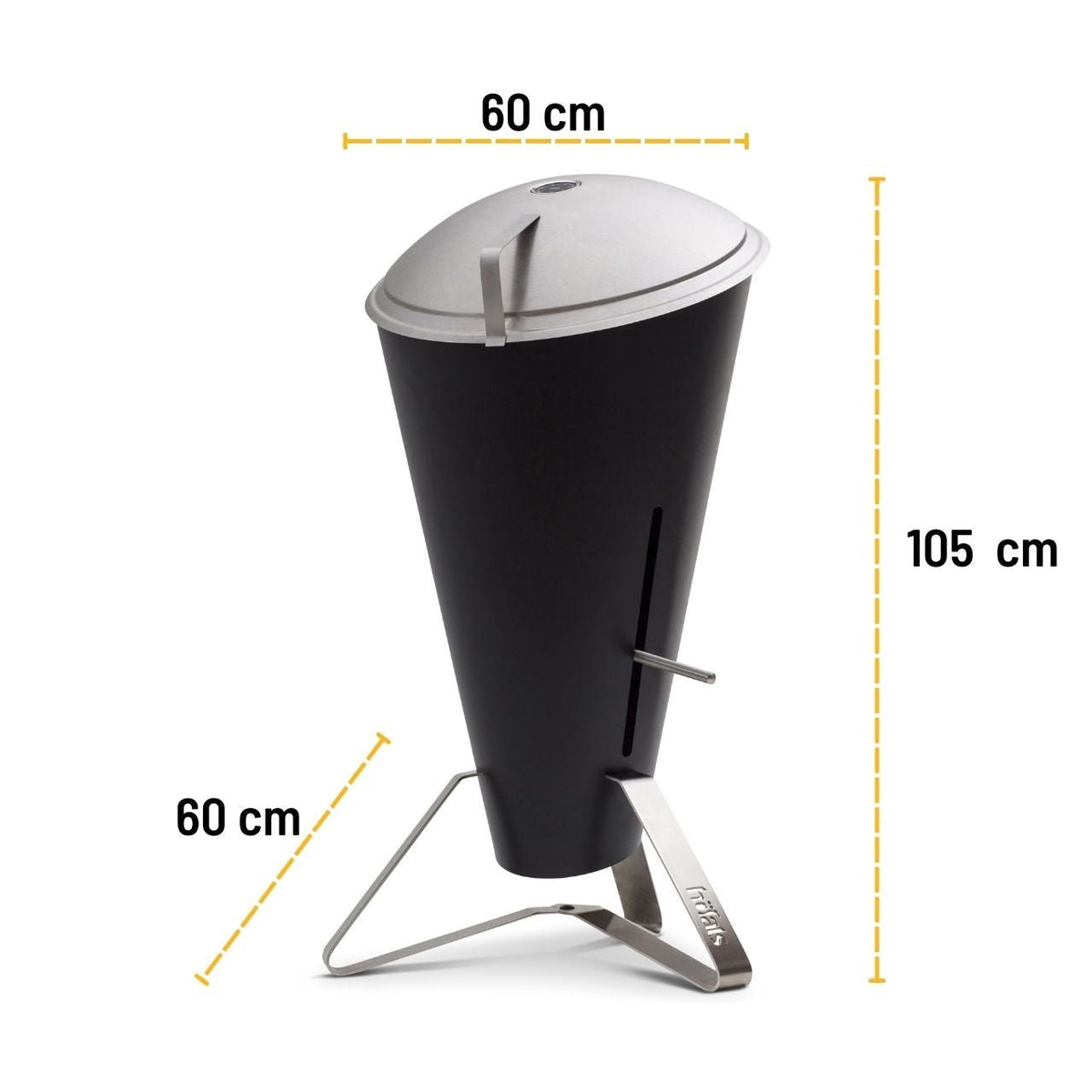Höfats CONE Holzkohlegrill, Ø 50 cm Grillfläche - Grillstar.deHöfats CONE Holzkohlegrill, Ø 50 cm GrillflächeHöfatsGrillstar.deH0101014260447330030