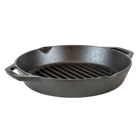 Lodge Grill - Gusspfanne mit Loop Griffen, rund - 30cm - Grillstar.deLodge Grill - Gusspfanne mit Loop Griffen, rund - 30cmLodgeGrillstar.de