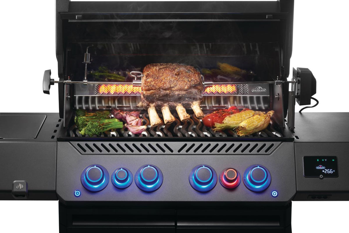 Napoleon Phantom, Prestige 500, Connected, gegossenem Edelstahl Rosten, Mattschwarz - Grillstar.deNapoleon Phantom, Prestige 500, Connected, gegossenem Edelstahl Rosten, MattschwarzNapoleonGrillstar.de