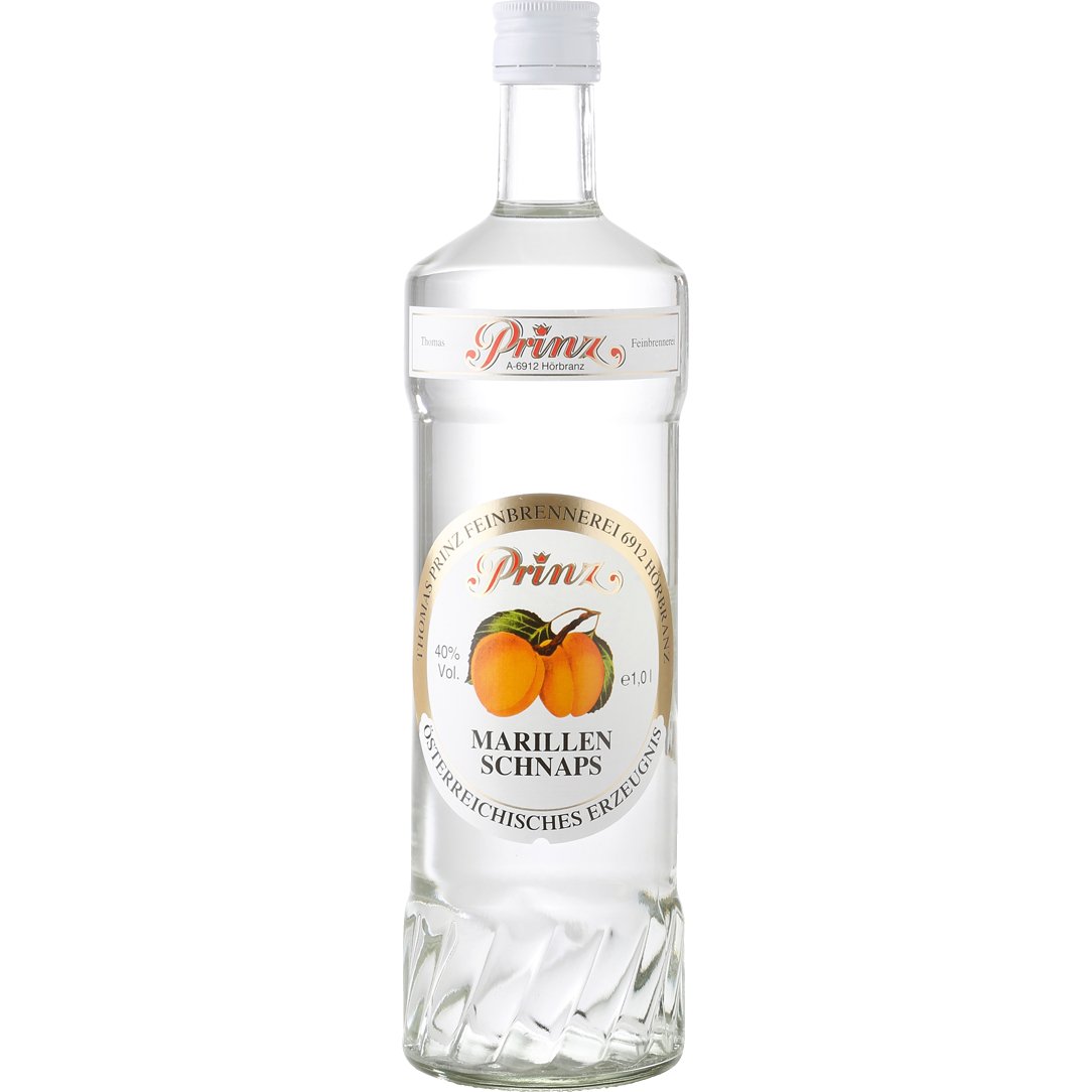 Prinz Marillen Schnaps 40%, 1l - Grillstar.dePrinz Marillen Schnaps 40%, 1lPrinzGrillstar.de102211009001704003404