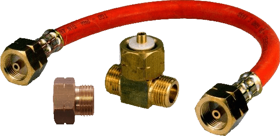 TGO Anschlußgarnitur, 2 Gasflaschen, 1/4"L 50mbar - Grillstar.deTGO Anschlußgarnitur, 2 Gasflaschen, 1/4"L 50mbarTGOGrillstar.de