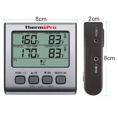 TP17 Kernthermometer, 2 Messfühler - BABOSSATP17 Kernthermometer, 2 MessfühlerThermometerThermoProBABOSSA