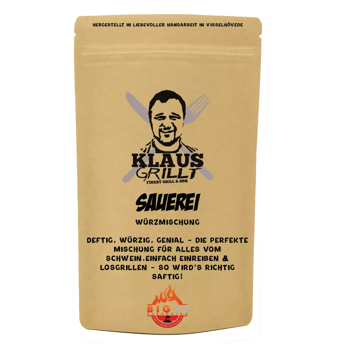 Klaus Grillt Sauerei Gewürzmischung 250g Beutel
