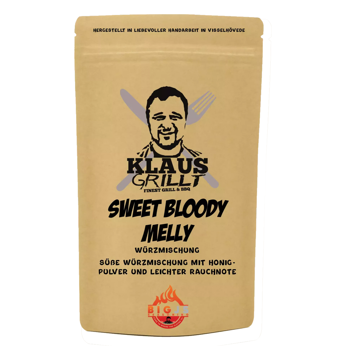 Klaus Grillt Sweet Bloody Melly Rub 250g Beutel