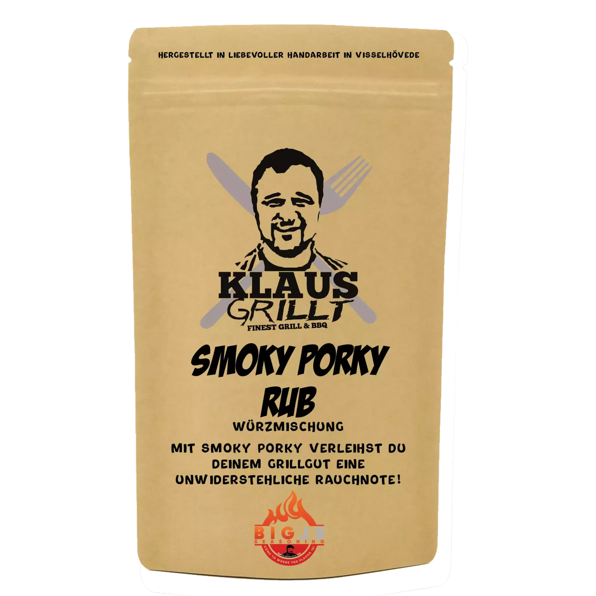 Klaus Grillt Smoky Porky Rub 250g Beutel
