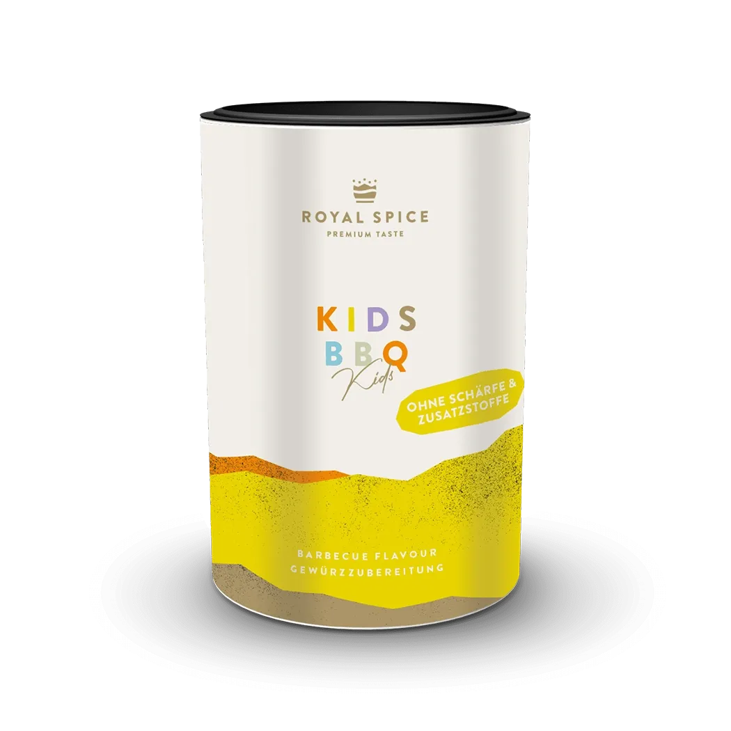 Royal Spice Kids BBQ, Rub ohne Schärfe für Kinder, 100g Dose
