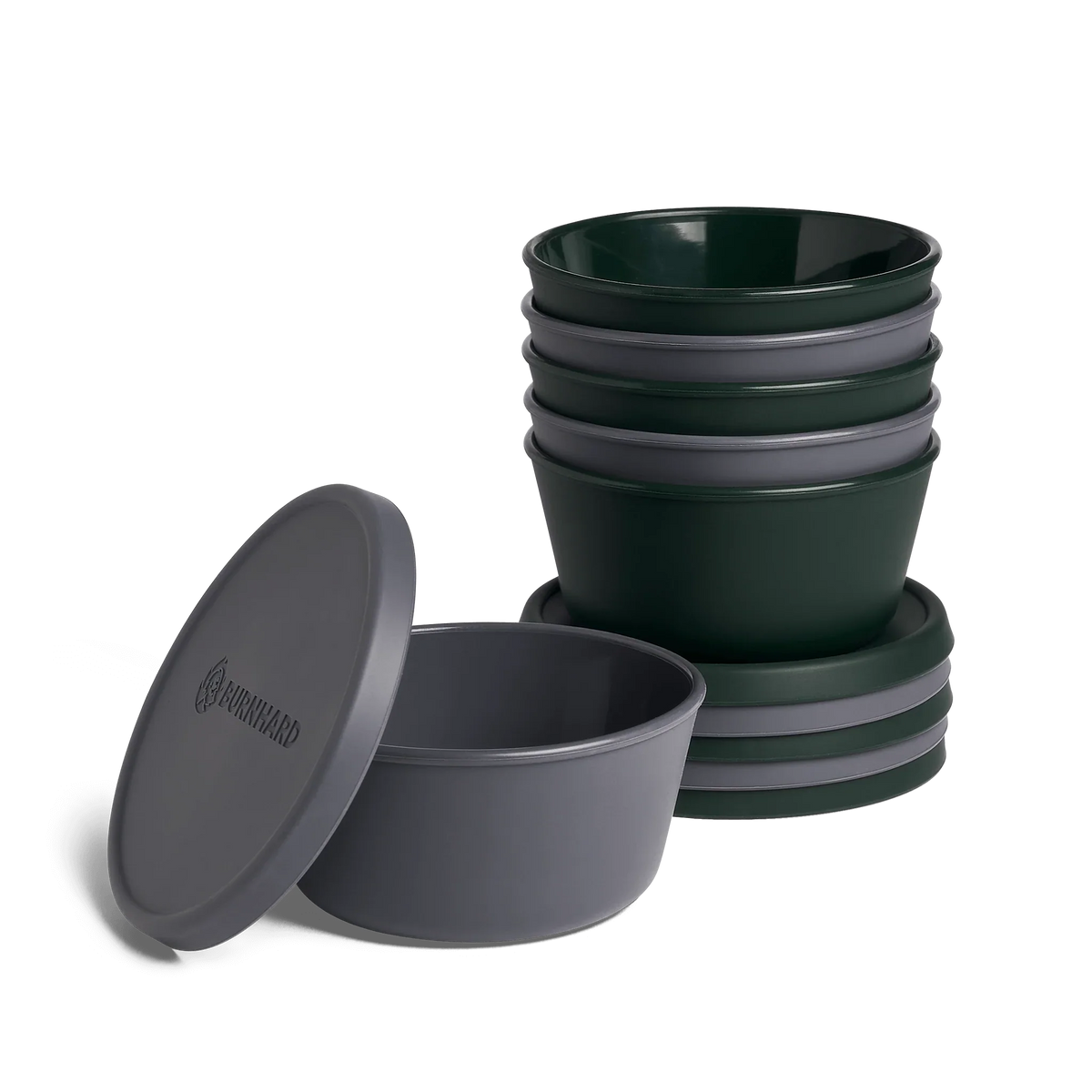 Burnhard Pizzaballenbox mit Deckel 6er-Set
