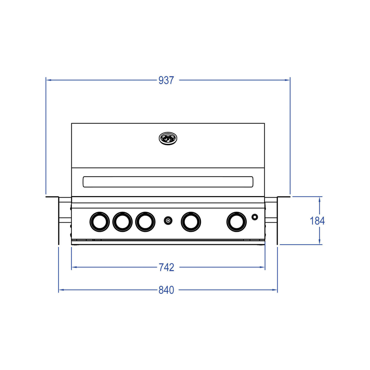 All`Grill Chef L Built - In Schwarz - Grillstar.deAll`Grill Chef L Built - In SchwarzALL'GRILLGrillstar.de100929Black41124899