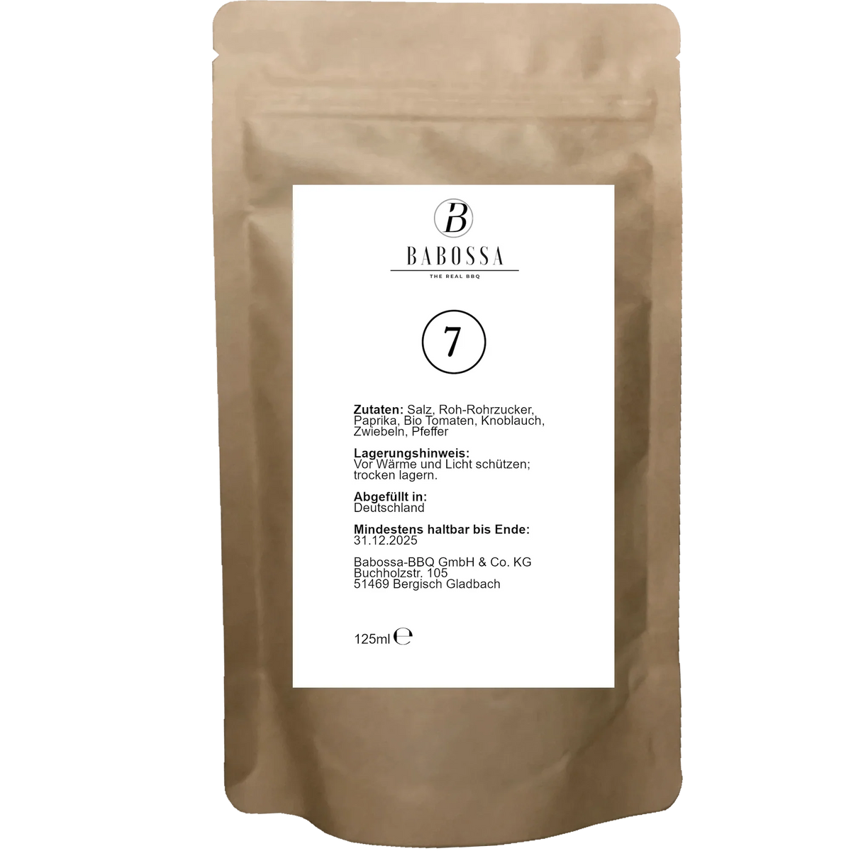 Babossa Gewürz Nummer 07 - Grillstar.deBabossa Gewürz Nummer 07LebensmittelBabossaGrillstar.de