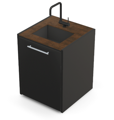 Brabura CT 60 Waschbeckenmodul - Grillstar.deBrabura CT 60 WaschbeckenmodulBraburaGrillstar.de