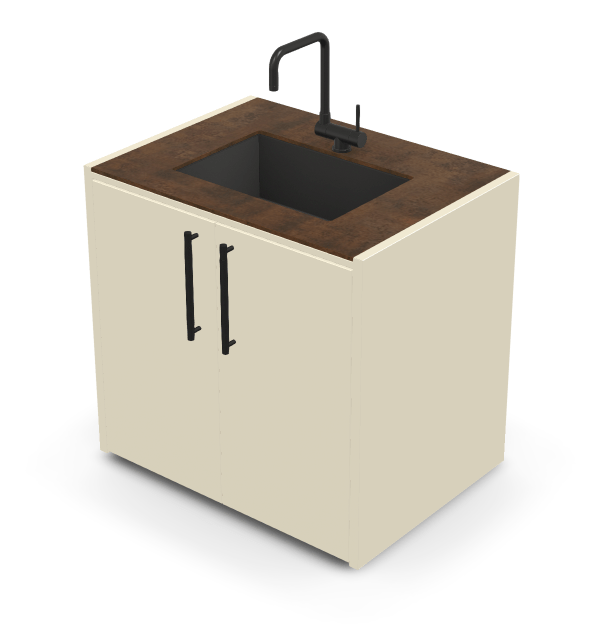 Brabura CT 90 Waschbeckenmodul - Grillstar.deBrabura CT 90 WaschbeckenmodulBraburaGrillstar.de