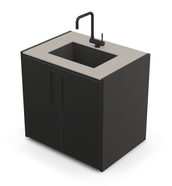 Brabura CT 90 Waschbeckenmodul - Grillstar.deBrabura CT 90 WaschbeckenmodulBraburaGrillstar.de