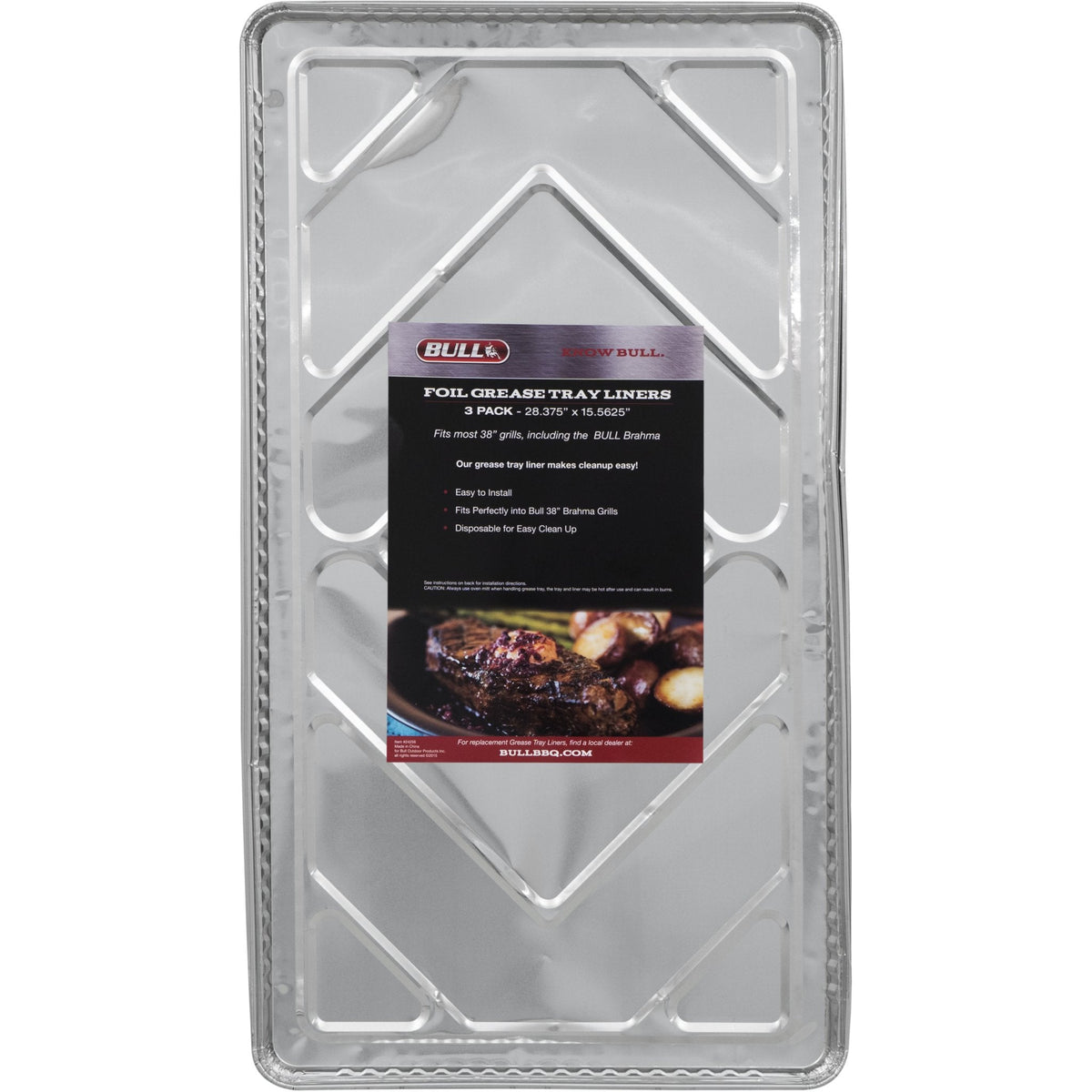 Bull Fettauffangschale, 3Stk. Brahma - Grillstar.deBull Fettauffangschale, 3Stk. BrahmaBullGrillstar.deBU242560635835242563