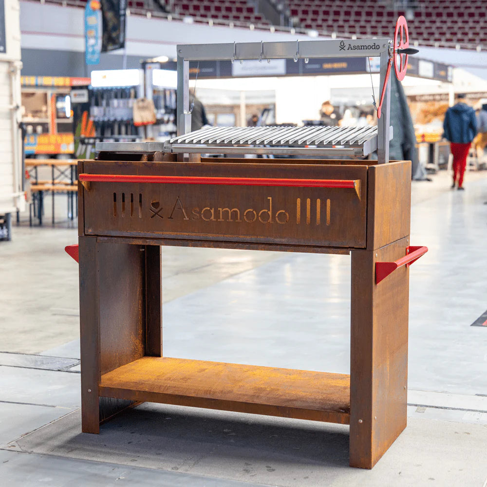 Asamodo Brasa Corten - Argentinischer Asado Holzkohlegrill