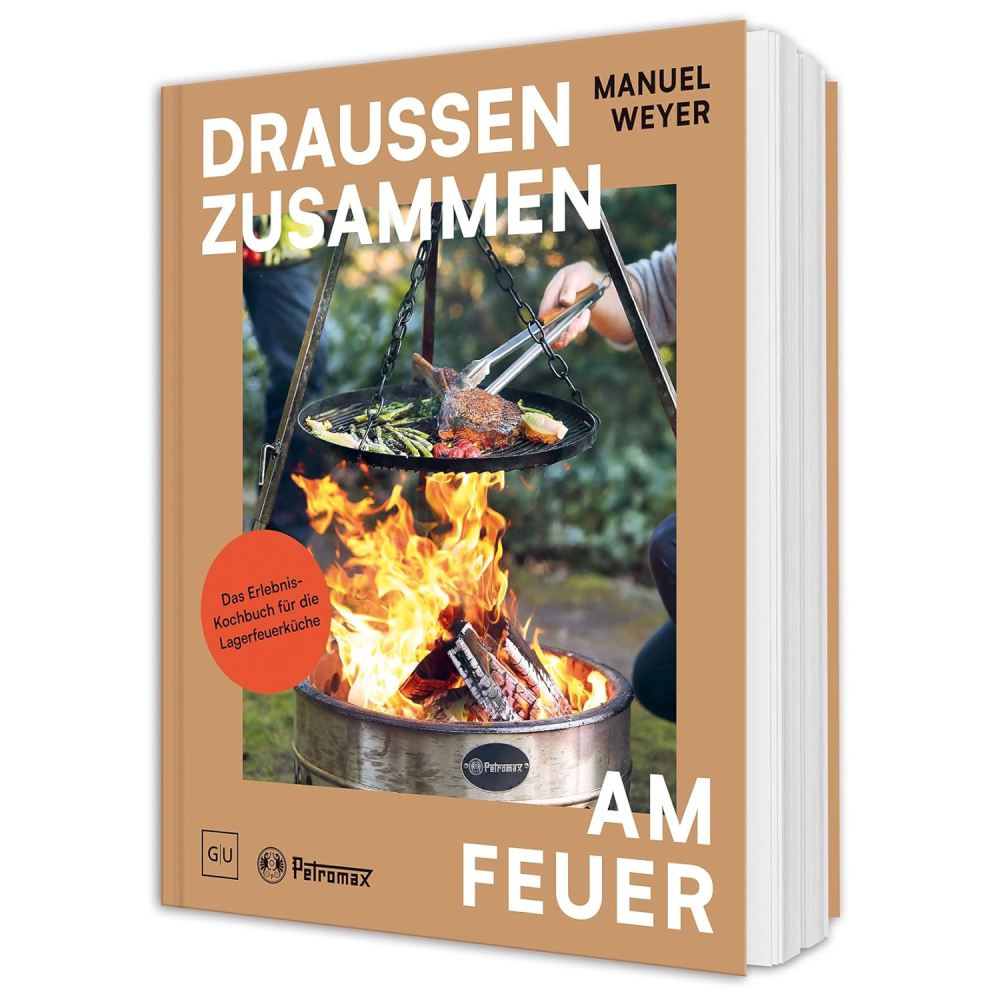 Petromax Draußen zusammen am Feuer Kochbuch