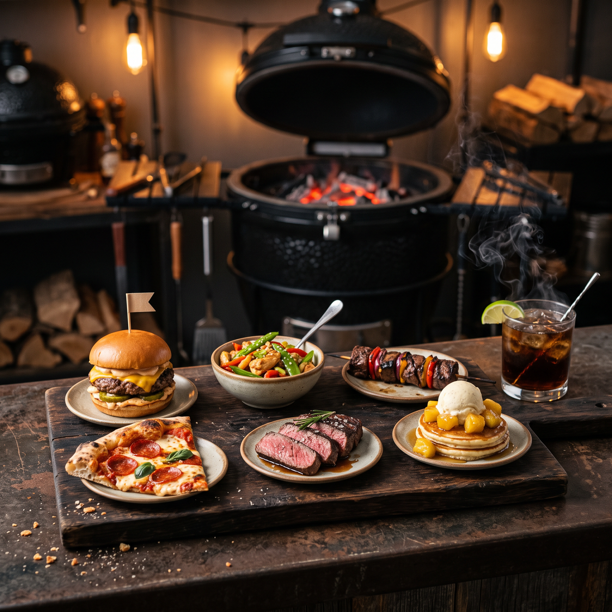 Tasting-Menü und Smoked Cuba Libre beim Monolith Live-Grillseminar im BBQ Saloon Hannover