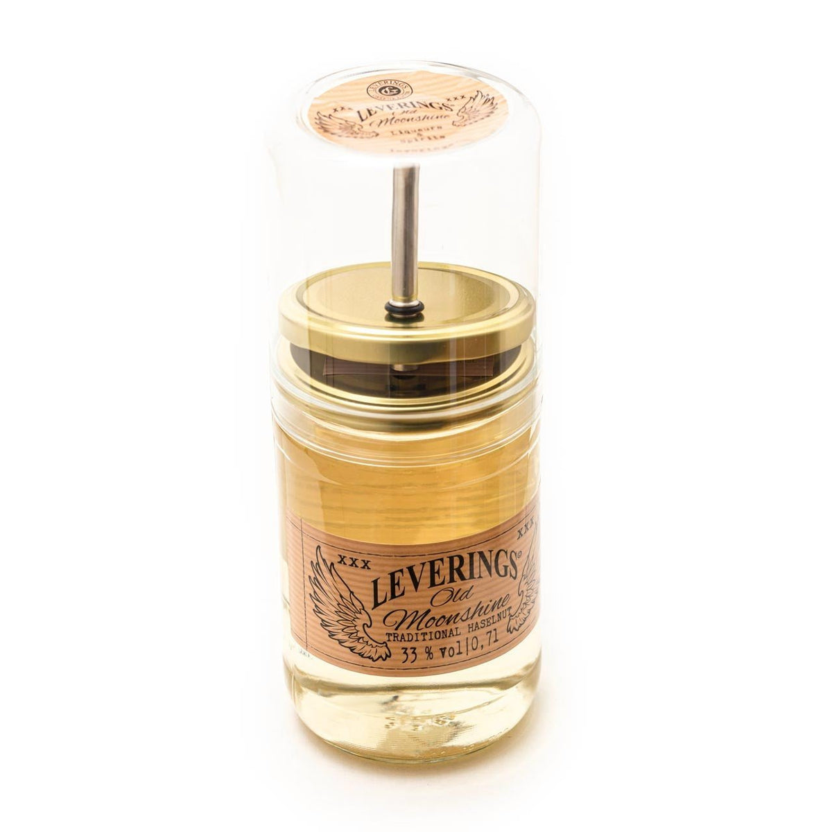 Leverings Old Moonshine Traditional Hazelnut, 0,7L - Grillstar.deLeverings Old Moonshine Traditional Hazelnut, 0,7LLeveringsGrillstar.deO5274001165005271