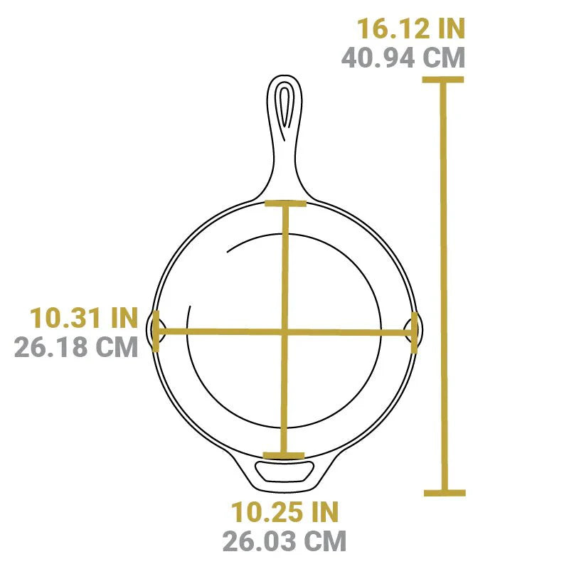 Lodge Gusspfanne, 26cm - Grillstar.deLodge Gusspfanne, 26cmGrillzubehörLodgeGrillstar.de