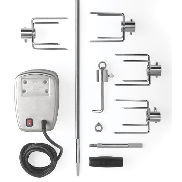 Napoleon Commercial Quality Drehspieß - Set für LE/LEX 485 & Prestige/PRO 500 - Grillstar.deNapoleon Commercial Quality Drehspieß - Set für LE/LEX 485 & Prestige/PRO 500NapoleonGrillstar.de692320629162692320