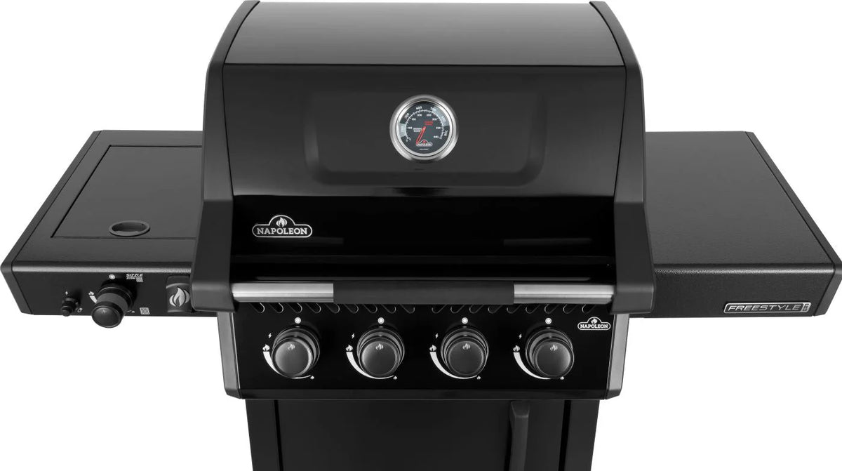 Napoleon Freestyle PRO 425, 4 Hauptbrenner, SIZZLE ZONE und Tür, schwarz | 2026 - Napoleon Freestyle PRO 425, 4 Hauptbrenner, SIZZLE ZONE und Tür, schwarz | 2026Napoleon