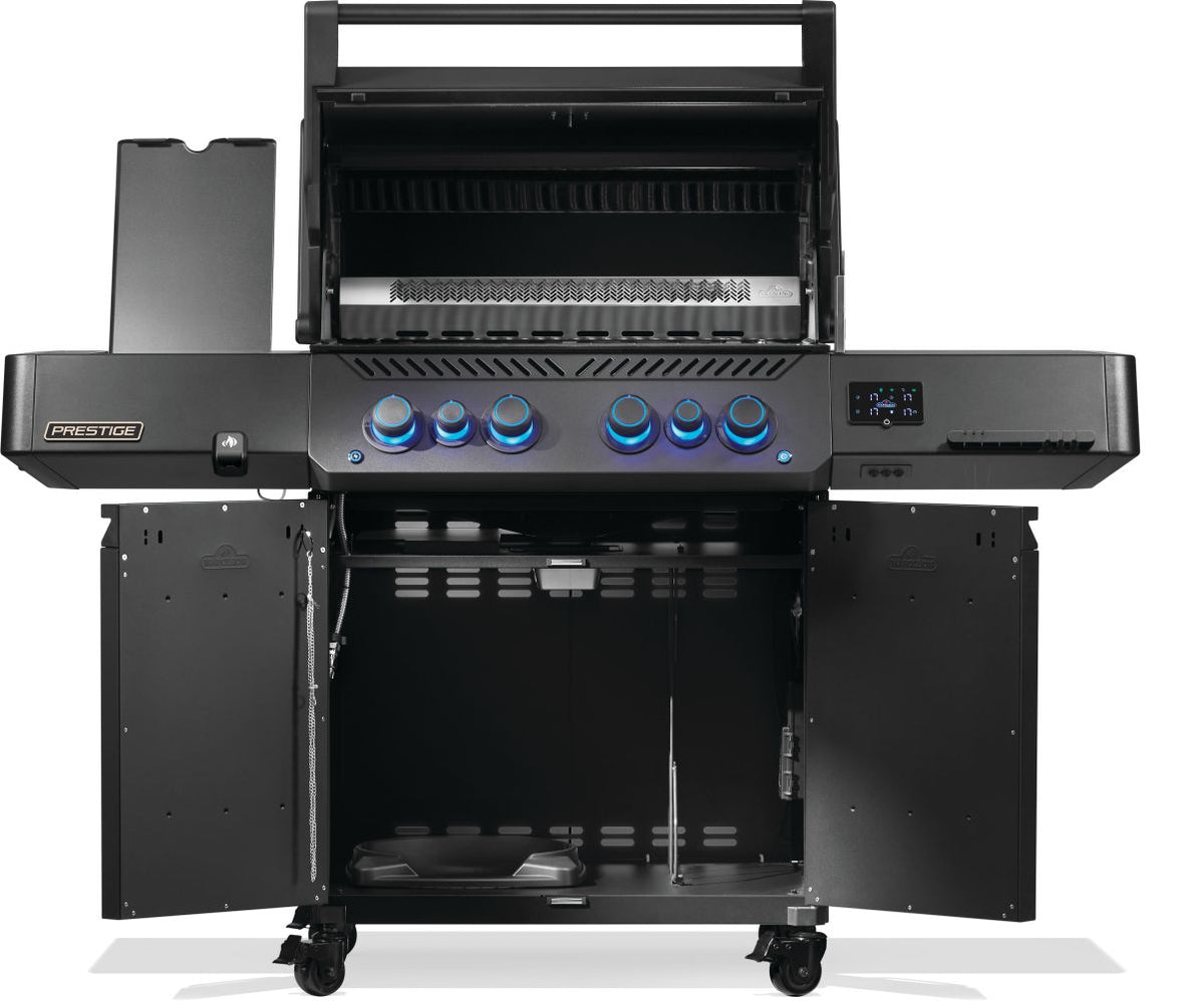 Napoleon Phantom, Prestige 500, Connected, gegossenem Edelstahl Rosten, Mattschwarz - Grillstar.deNapoleon Phantom, Prestige 500, Connected, gegossenem Edelstahl Rosten, MattschwarzNapoleonGrillstar.de