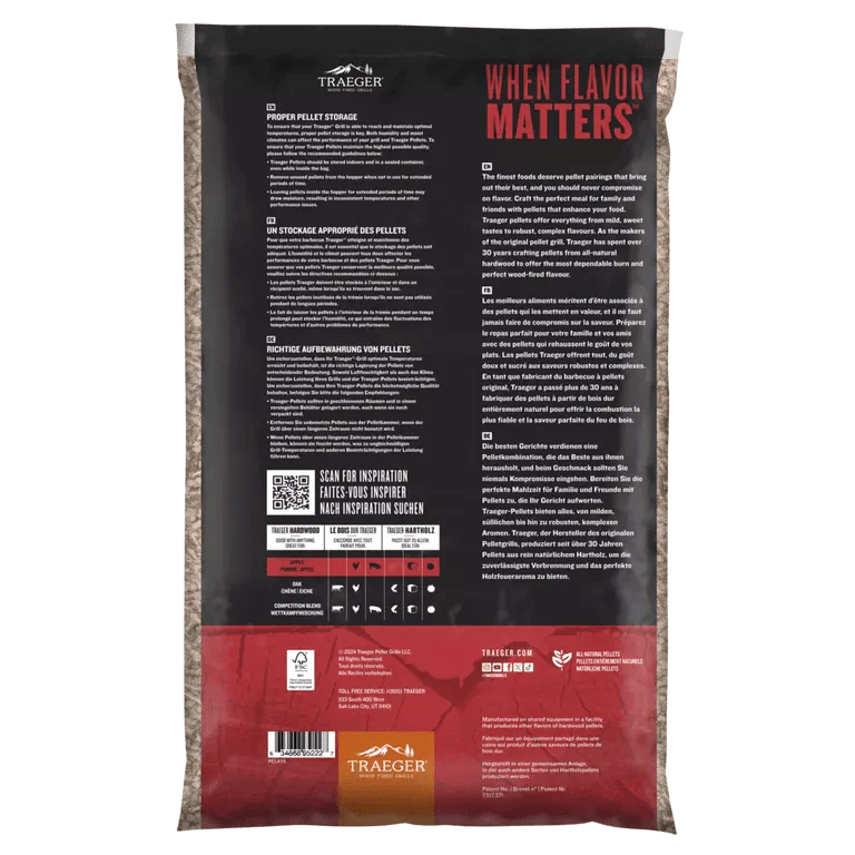 Traeger Pellets, Apfel 9kg - Grillstar.deTraeger Pellets, Apfel 9kgTraegerGrillstar.de