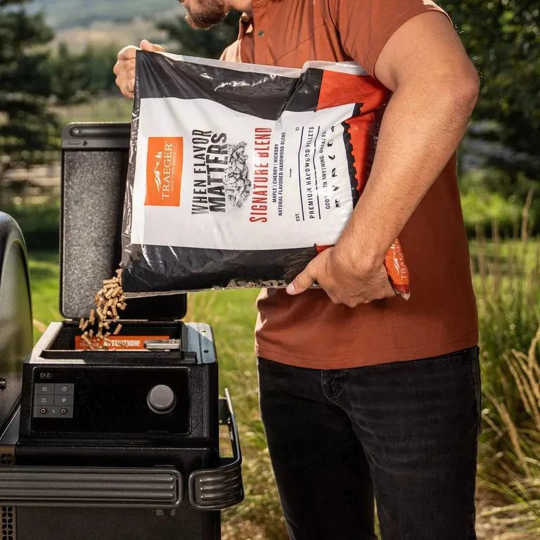 Traeger Pellets, Signature Blend 9kg - Grillstar.deTraeger Pellets, Signature Blend 9kgTraegerGrillstar.de